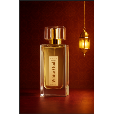 Premium White Oud perfume bottle designed for men and women, try our oud and attars in Coimbatore