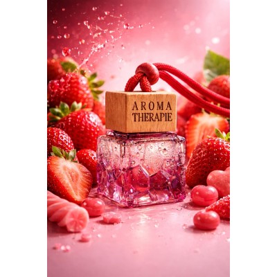 Premium orange fragrance car air freshener gel for long-lasting freshness