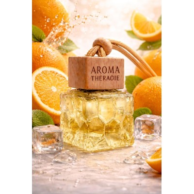 Car gel air freshener with refreshing orange fragrance available in Chennai and Coimbatore