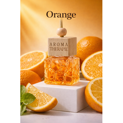 Bubblegum scented car perfume gel placed on car dashboard accessory