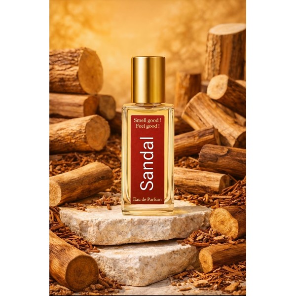 Pure Sandal Perfume – Traditional Long-Lasting Fragrance for Home, Travel & Spiritual Use