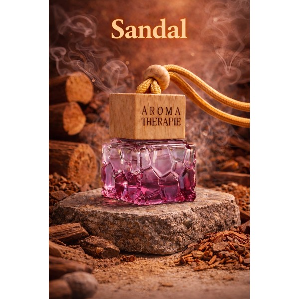 Sandal Car Gel Perfume for Peaceful and Calm Drives in Tamil Nadu