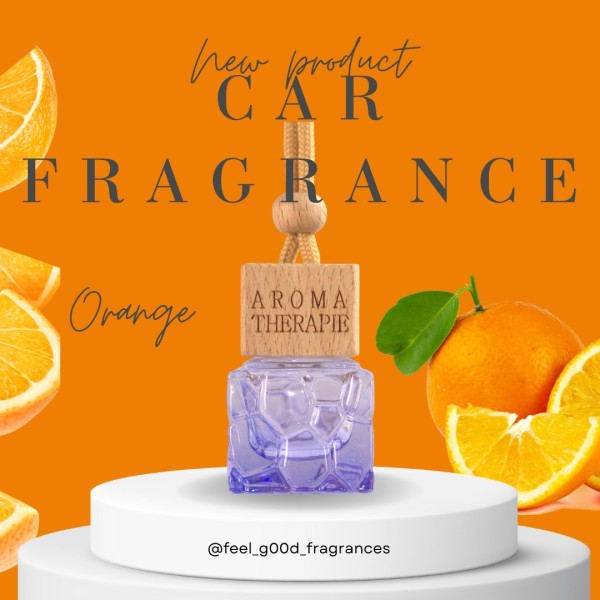 Car Hanging Perfume - Orange