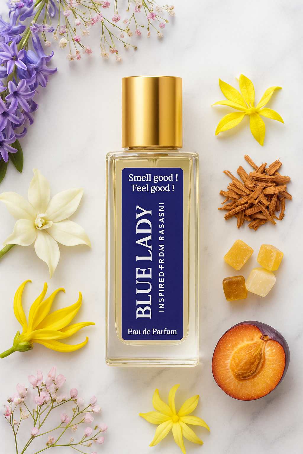 Blue Lady – Women Floral Woody Musk | Inspired Perfume | Feel Good Fragrances