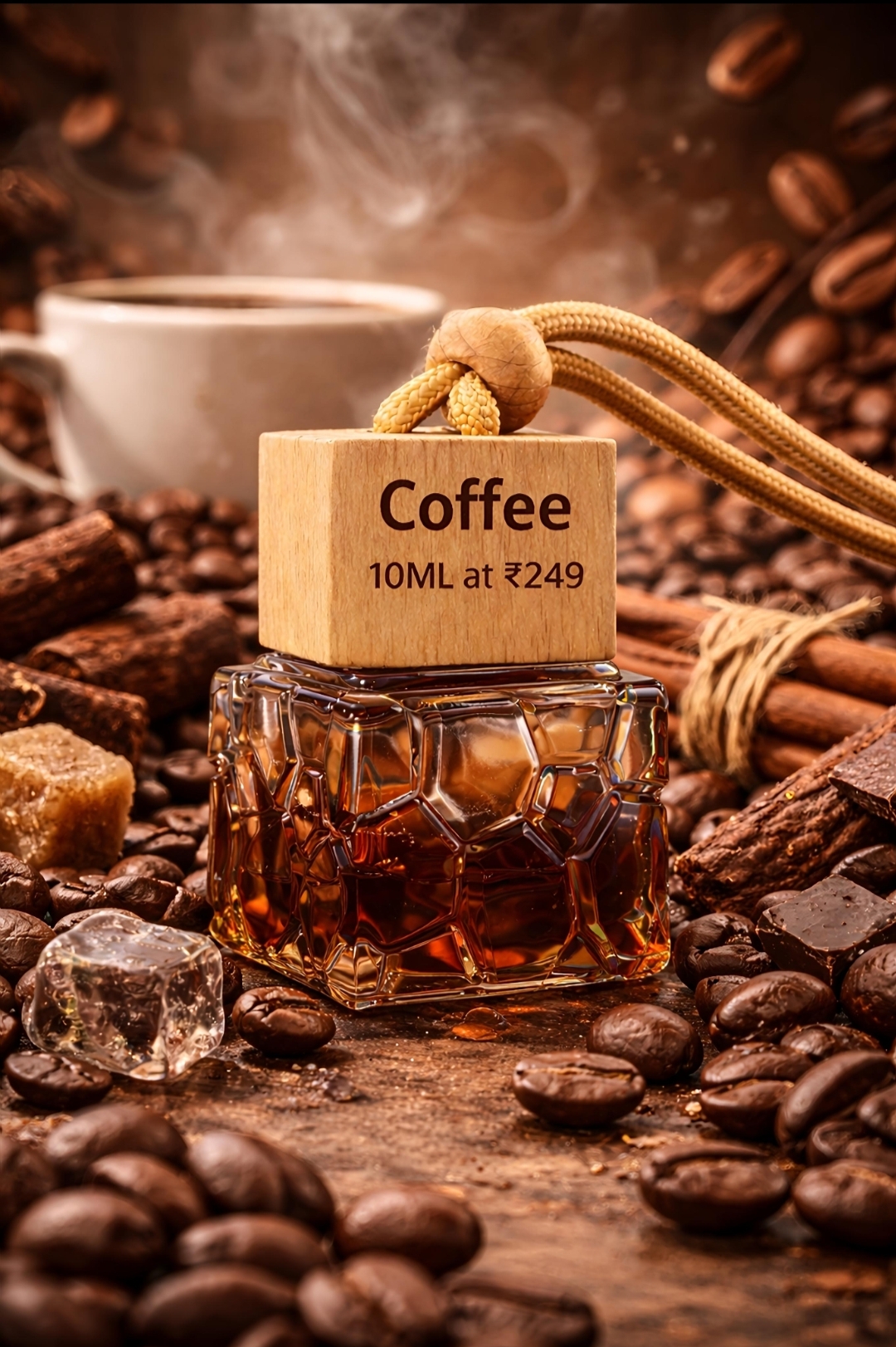 Coffee Aroma – Car Perfume Diffuser 10ml | Car Perfume | Feel Good Fragrances
