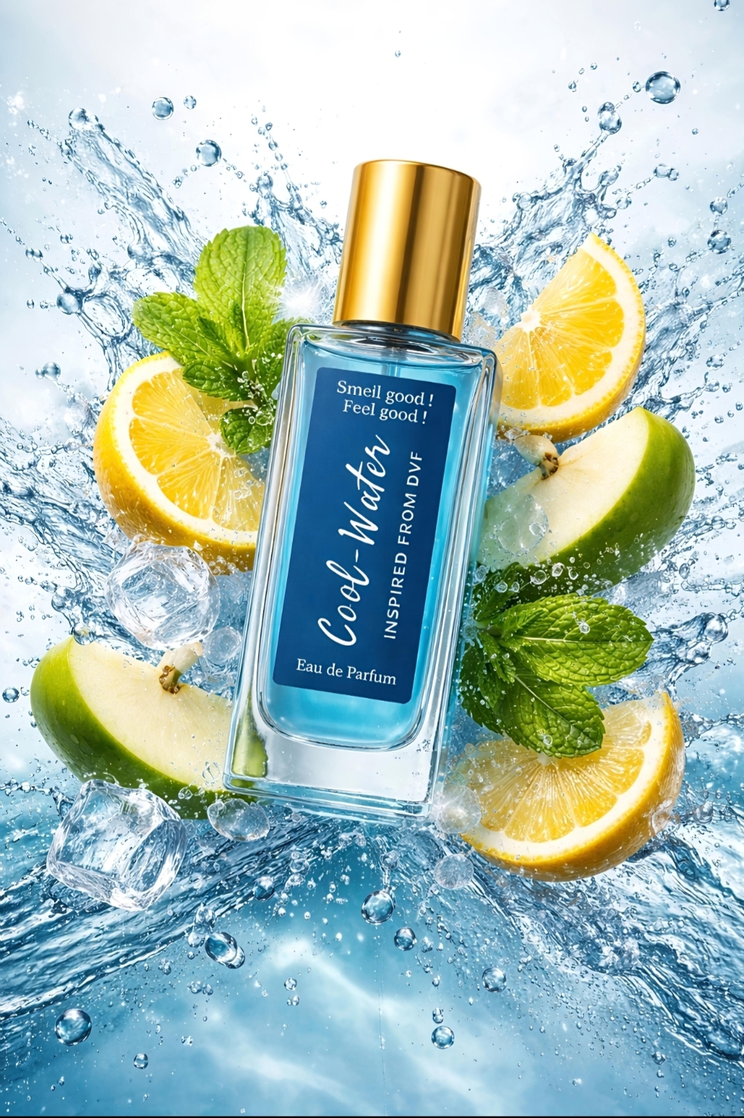 Cool Water Aroma – Unisex Aquatic Aromatic | Inspired Perfume | Feel Good Fragrances