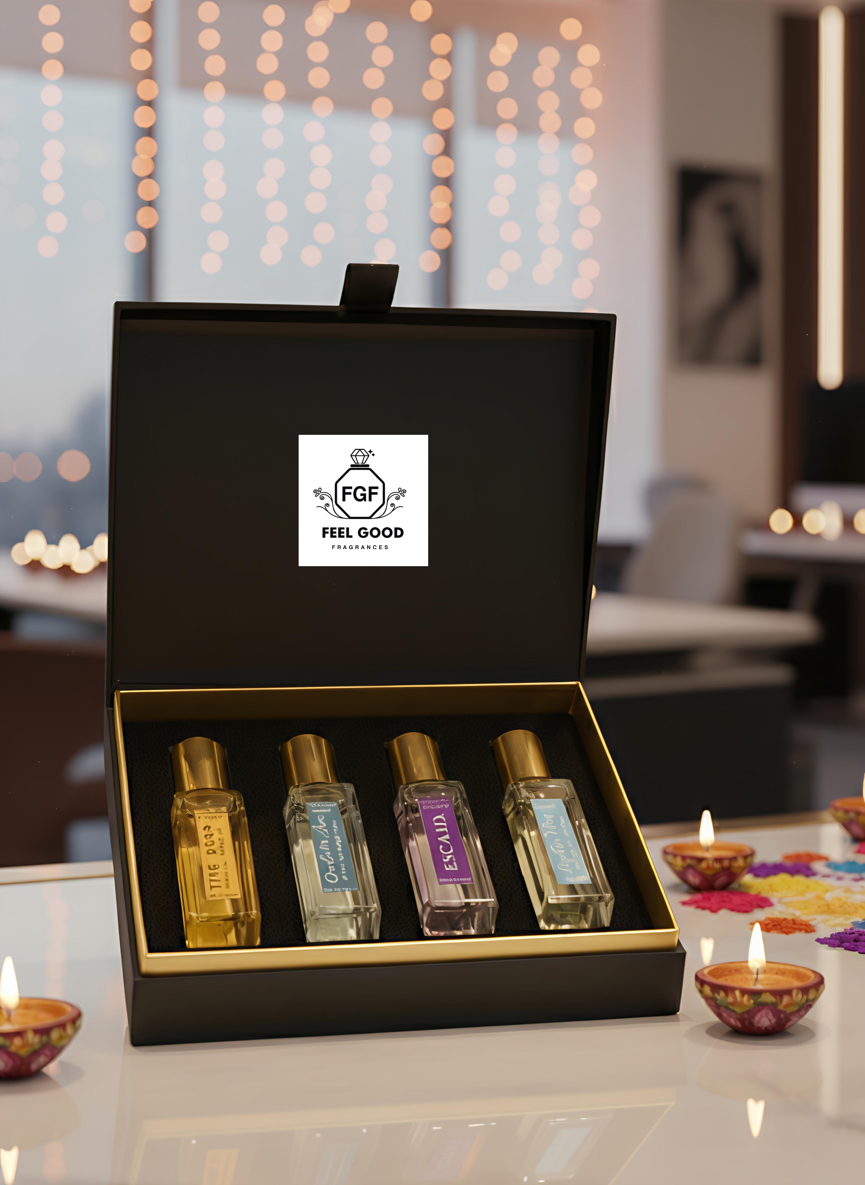 Corporate Elite – Unisex Woody Aromatic Gift Set | Inspired Perfume | Feel Good Fragrances