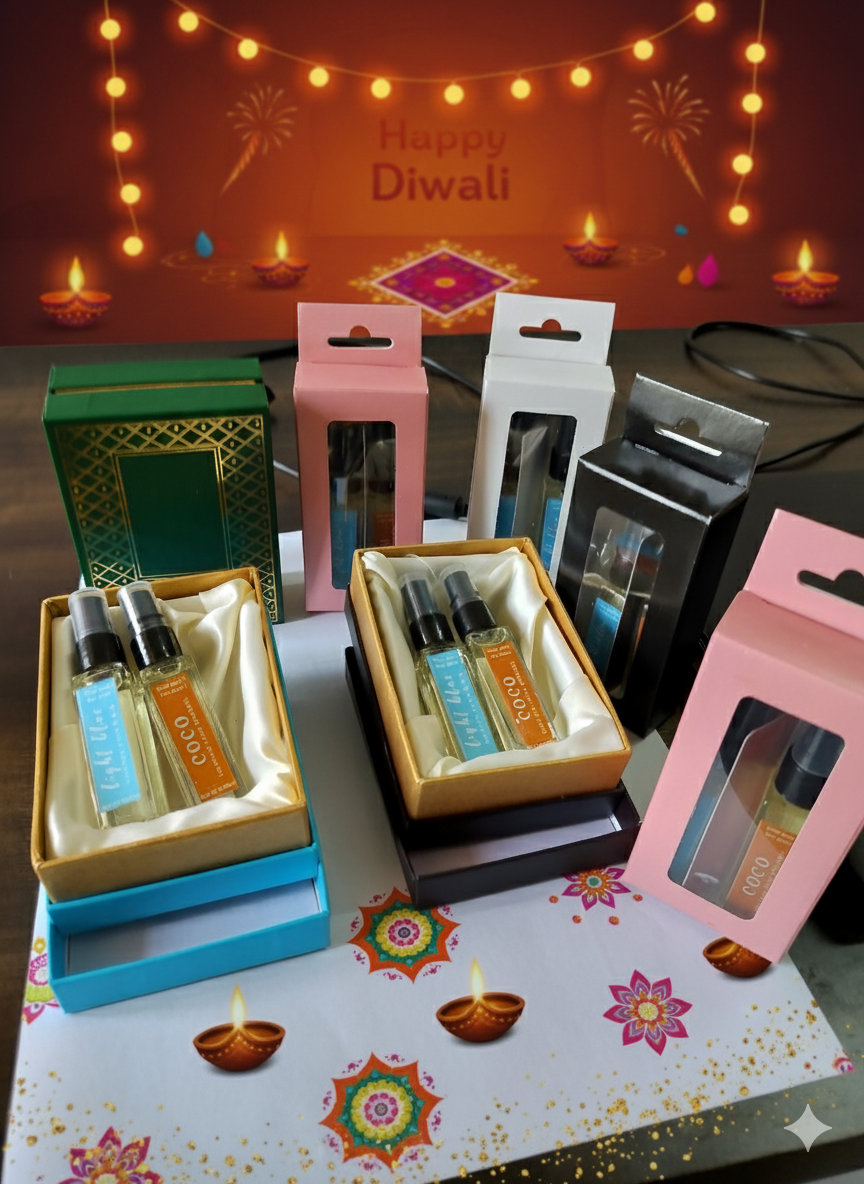 Diwali Radiance – Unisex Floral Oriental Gift Set | Inspired Perfume | Feel Good Fragrances