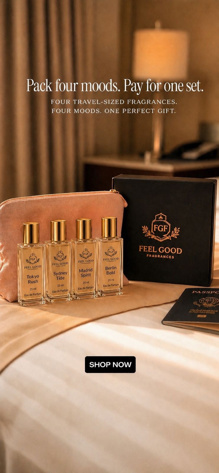 Heritage Edit – Unisex Perfume & Attar Gift Set | Inspired Perfume | Feel Good Fragrances