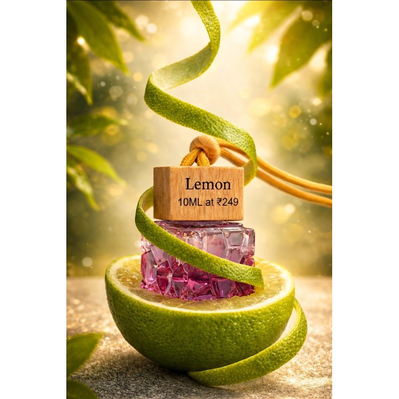 Luxury Lemon Car Perfume | Car Gel Air Freshener & Car Diffuser for Coimbatore & Chennai | Inspired Perfume | Feel Good Fragrances