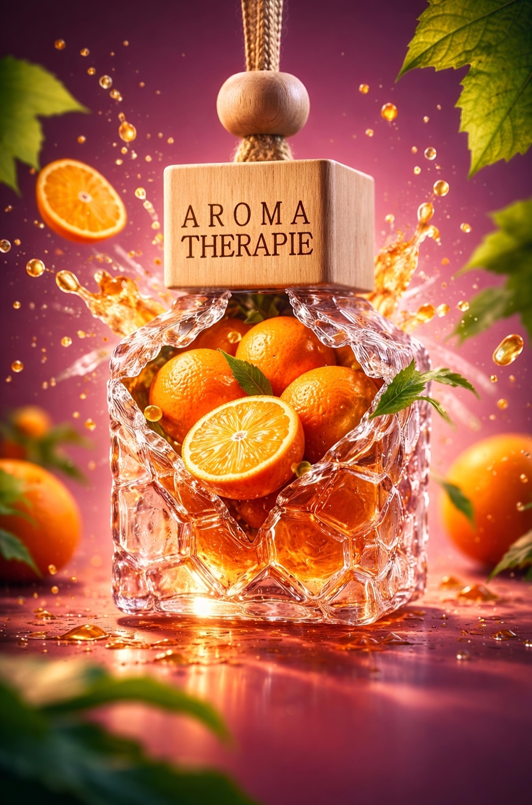 Orange Zest – Car & Wearable Perfume | Car Perfume | Feel Good Fragrances
