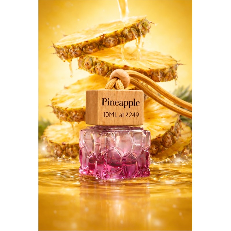Pineapple Car Perfume Spray, Car Gels, Car Air fresheners for Fun Drives in Tamil Nadu | Inspired Perfume | Feel Good Fragrances