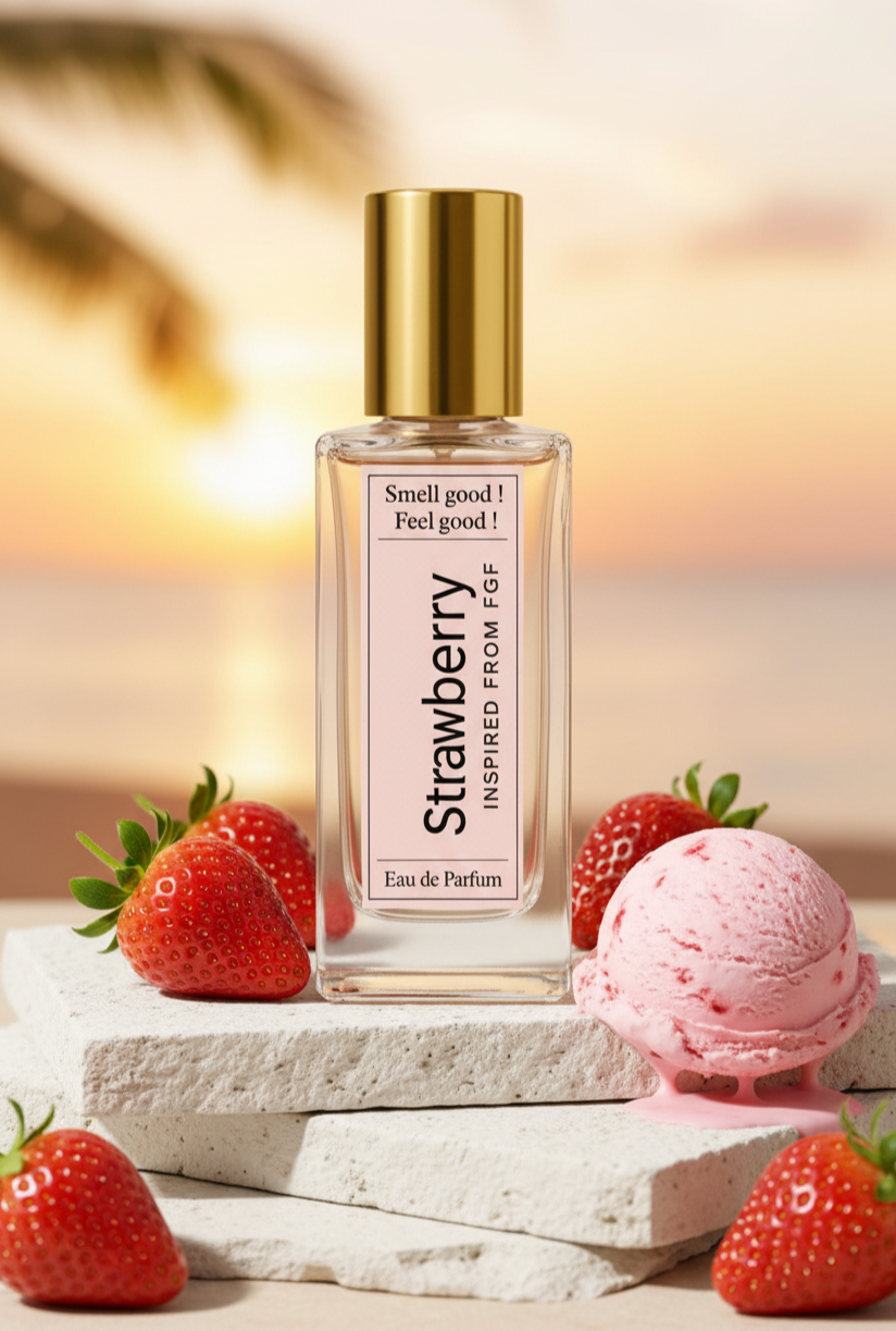 Strawberry – Unisex Warm Sweet Oriental | Inspired Perfume | Feel Good Fragrances